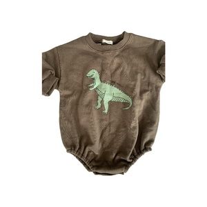 Blackbean Boys Brown Long Sleeve Outfit size: 9-12 Months